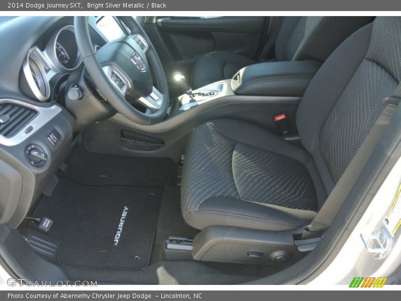 Bright Silver Metallic / Black 2014 Dodge Journey SXT