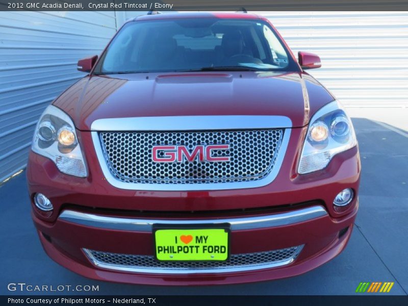 Crystal Red Tintcoat / Ebony 2012 GMC Acadia Denali