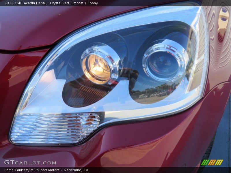 Crystal Red Tintcoat / Ebony 2012 GMC Acadia Denali