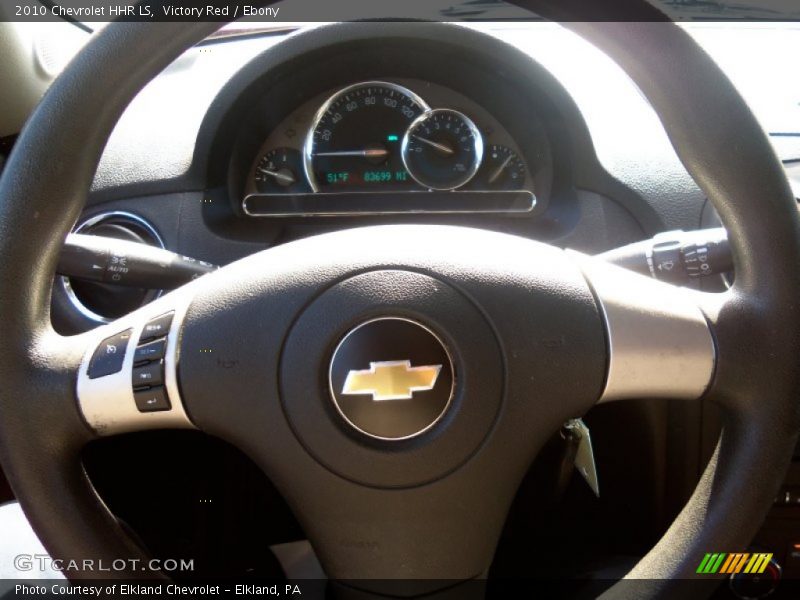 Victory Red / Ebony 2010 Chevrolet HHR LS