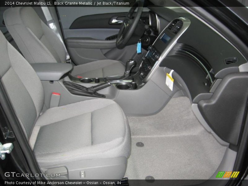 Black Granite Metallic / Jet Black/Titanium 2014 Chevrolet Malibu LS