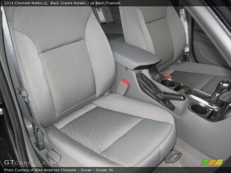 Black Granite Metallic / Jet Black/Titanium 2014 Chevrolet Malibu LS