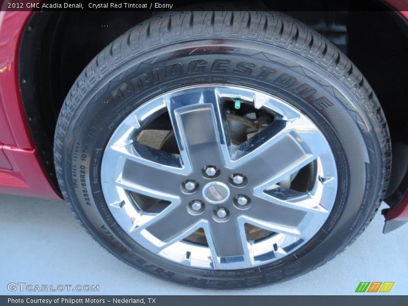 Crystal Red Tintcoat / Ebony 2012 GMC Acadia Denali