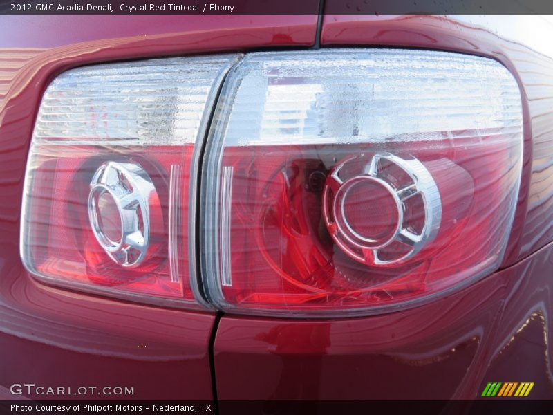 Crystal Red Tintcoat / Ebony 2012 GMC Acadia Denali