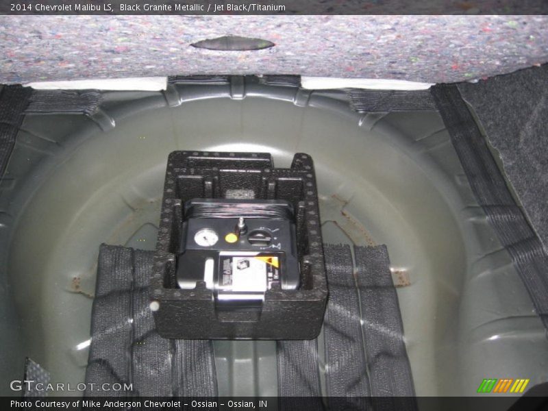 Black Granite Metallic / Jet Black/Titanium 2014 Chevrolet Malibu LS