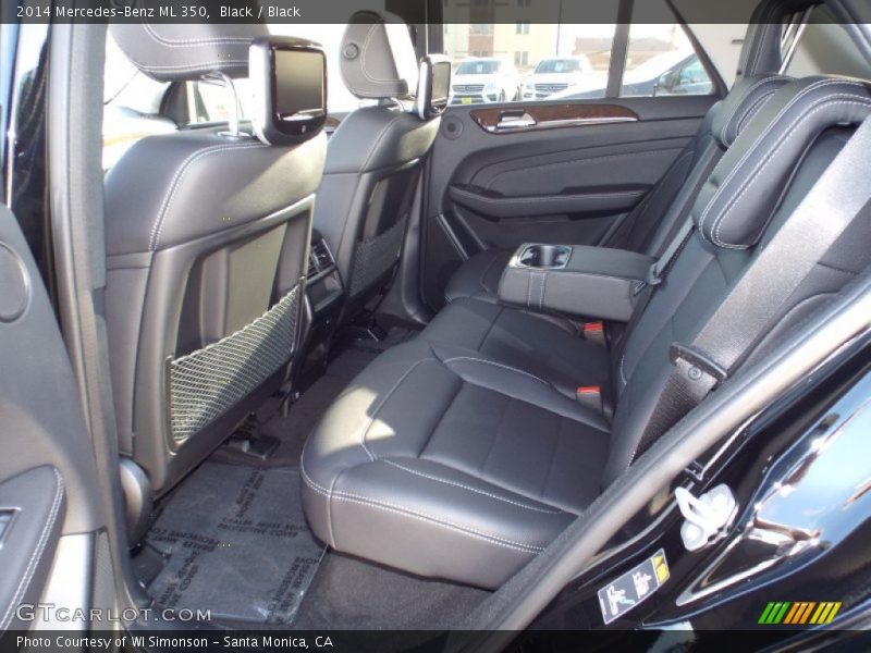 Black / Black 2014 Mercedes-Benz ML 350