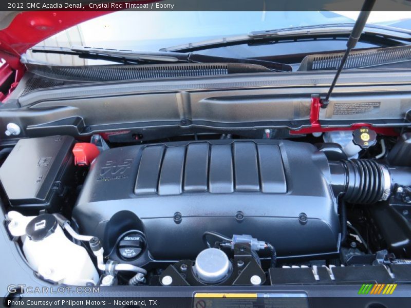 Crystal Red Tintcoat / Ebony 2012 GMC Acadia Denali