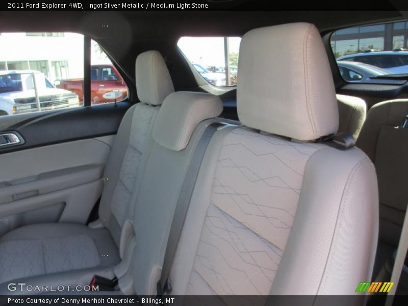Ingot Silver Metallic / Medium Light Stone 2011 Ford Explorer 4WD