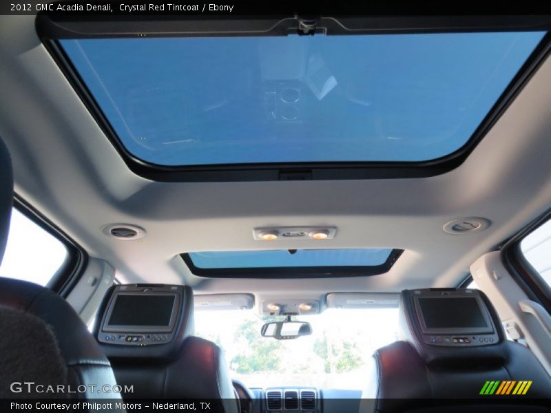 Crystal Red Tintcoat / Ebony 2012 GMC Acadia Denali