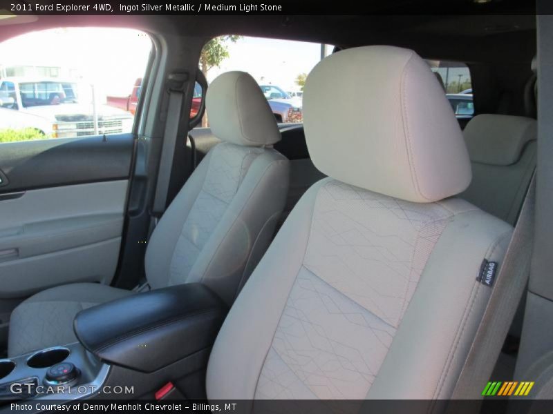 Ingot Silver Metallic / Medium Light Stone 2011 Ford Explorer 4WD