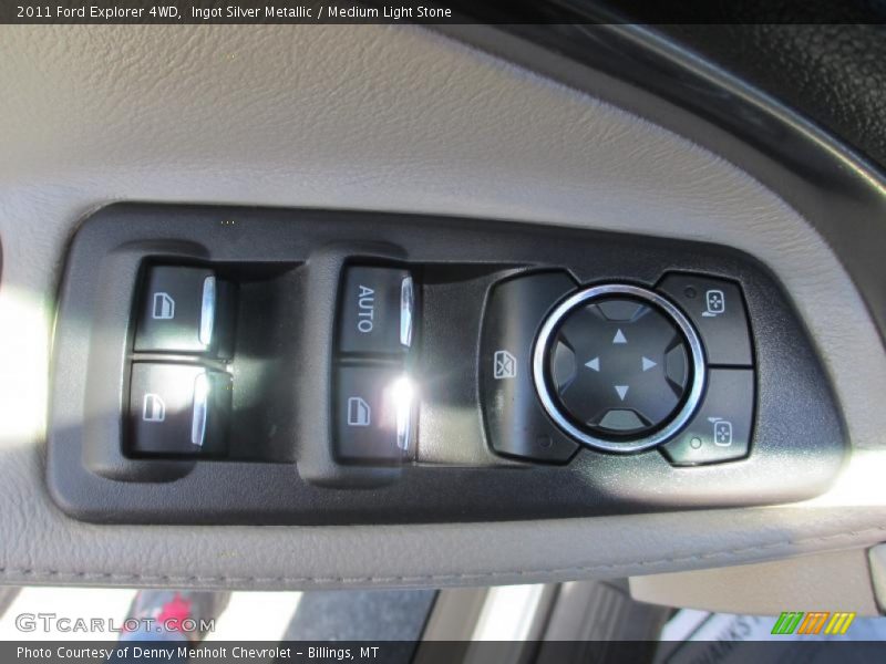Ingot Silver Metallic / Medium Light Stone 2011 Ford Explorer 4WD