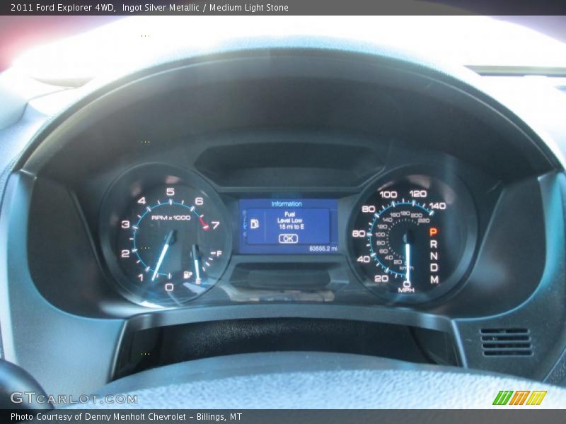 Ingot Silver Metallic / Medium Light Stone 2011 Ford Explorer 4WD