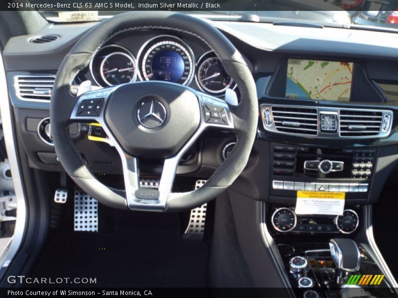 Dashboard of 2014 CLS 63 AMG S Model