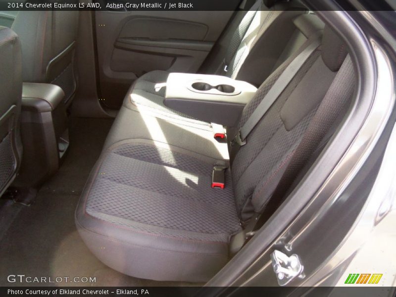 Ashen Gray Metallic / Jet Black 2014 Chevrolet Equinox LS AWD