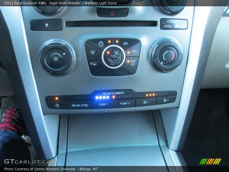 Ingot Silver Metallic / Medium Light Stone 2011 Ford Explorer 4WD
