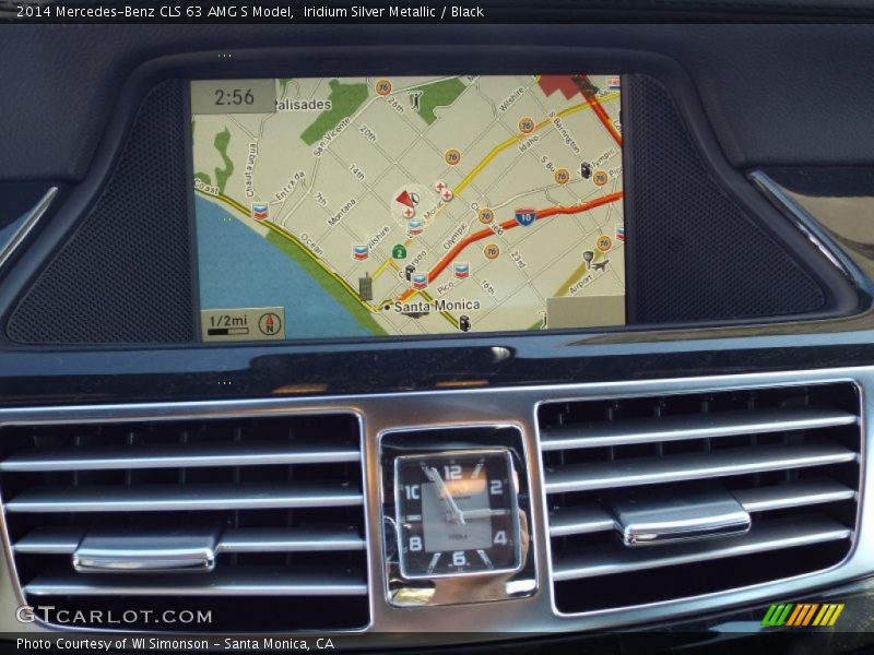 Navigation of 2014 CLS 63 AMG S Model