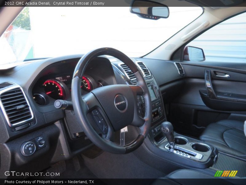 Crystal Red Tintcoat / Ebony 2012 GMC Acadia Denali