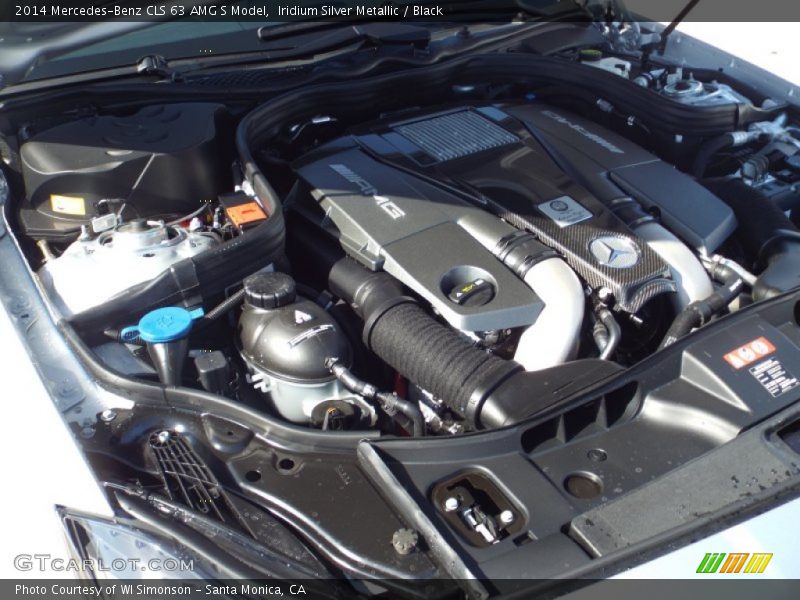  2014 CLS 63 AMG S Model Engine - 5.5 AMG Liter biturbo DOHC 32-Valve VVT V8