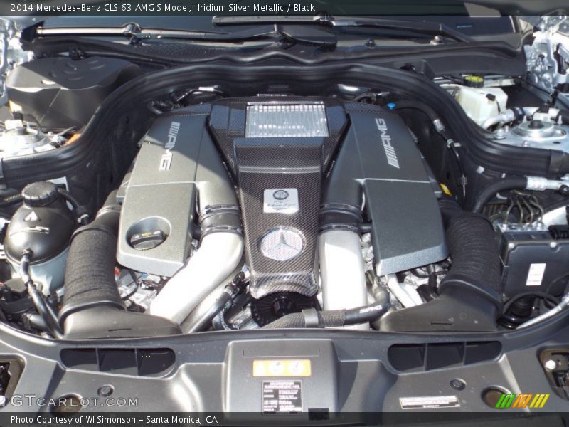  2014 CLS 63 AMG S Model Engine - 5.5 AMG Liter biturbo DOHC 32-Valve VVT V8