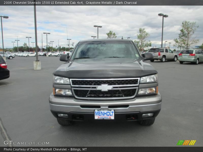 Graystone Metallic / Dark Charcoal 2006 Chevrolet Silverado 1500 LS Extended Cab 4x4
