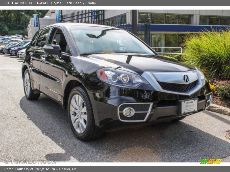 Crystal Black Pearl / Ebony 2011 Acura RDX SH-AWD