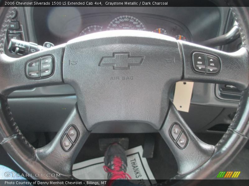 Graystone Metallic / Dark Charcoal 2006 Chevrolet Silverado 1500 LS Extended Cab 4x4