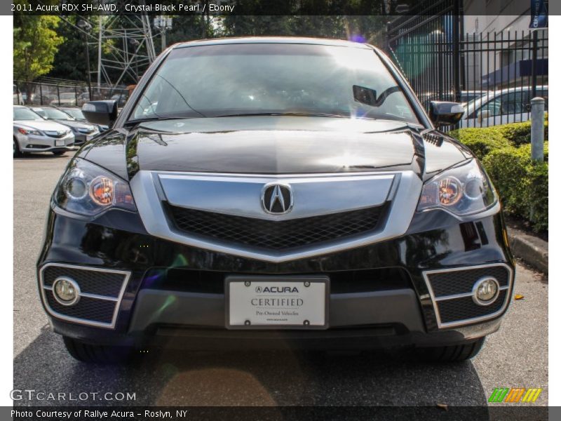 Crystal Black Pearl / Ebony 2011 Acura RDX SH-AWD