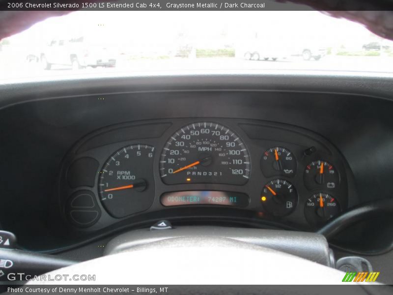 Graystone Metallic / Dark Charcoal 2006 Chevrolet Silverado 1500 LS Extended Cab 4x4
