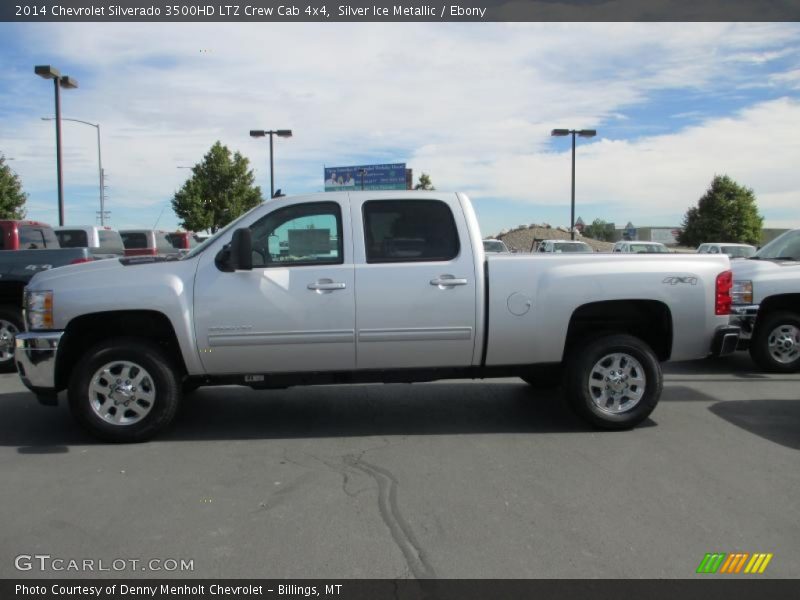  2014 Silverado 3500HD LTZ Crew Cab 4x4 Silver Ice Metallic