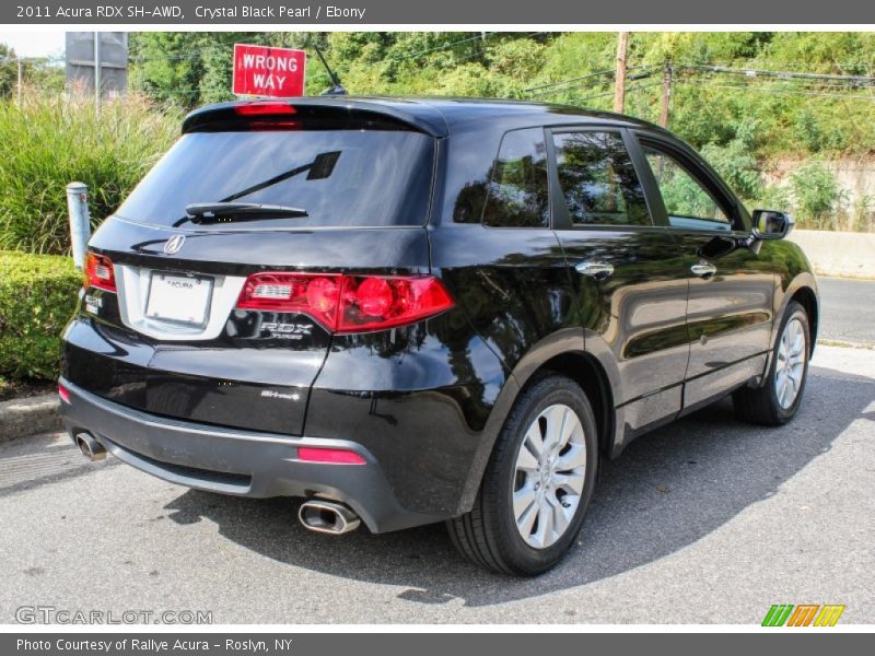 Crystal Black Pearl / Ebony 2011 Acura RDX SH-AWD