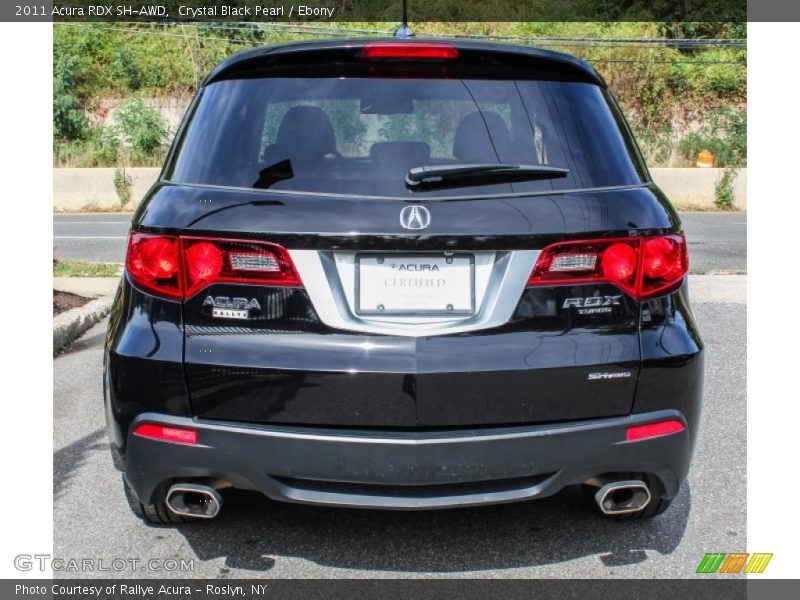 Crystal Black Pearl / Ebony 2011 Acura RDX SH-AWD