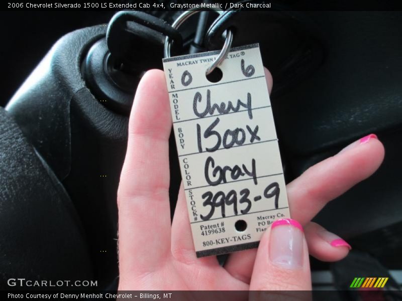 Graystone Metallic / Dark Charcoal 2006 Chevrolet Silverado 1500 LS Extended Cab 4x4