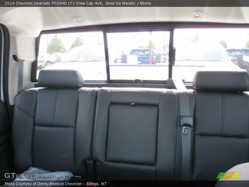Silver Ice Metallic / Ebony 2014 Chevrolet Silverado 3500HD LTZ Crew Cab 4x4