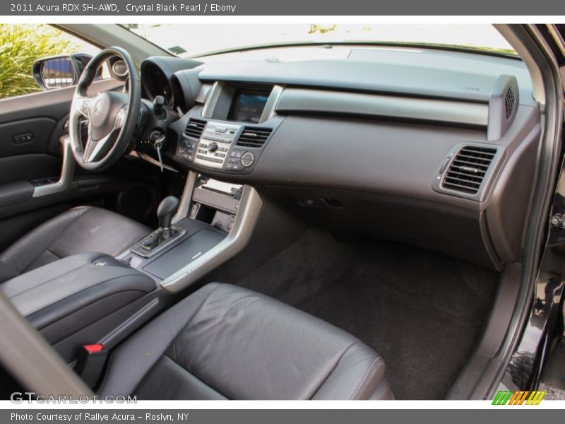 Crystal Black Pearl / Ebony 2011 Acura RDX SH-AWD