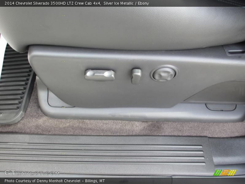 Silver Ice Metallic / Ebony 2014 Chevrolet Silverado 3500HD LTZ Crew Cab 4x4