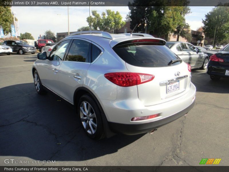 Liquid Platinum / Graphite 2013 Infiniti EX 37 Journey AWD