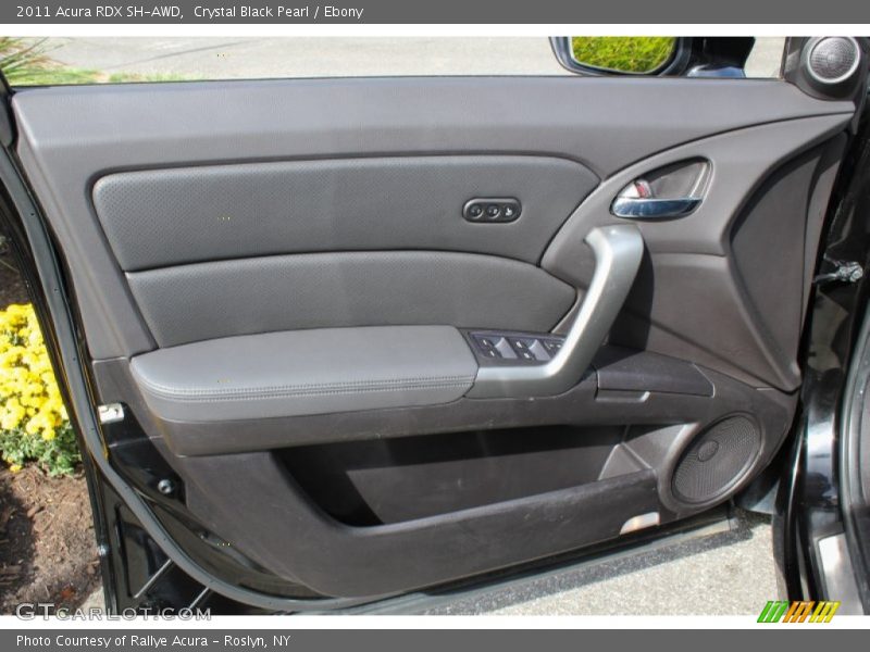 Crystal Black Pearl / Ebony 2011 Acura RDX SH-AWD