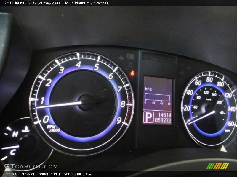  2013 EX 37 Journey AWD 37 Journey AWD Gauges