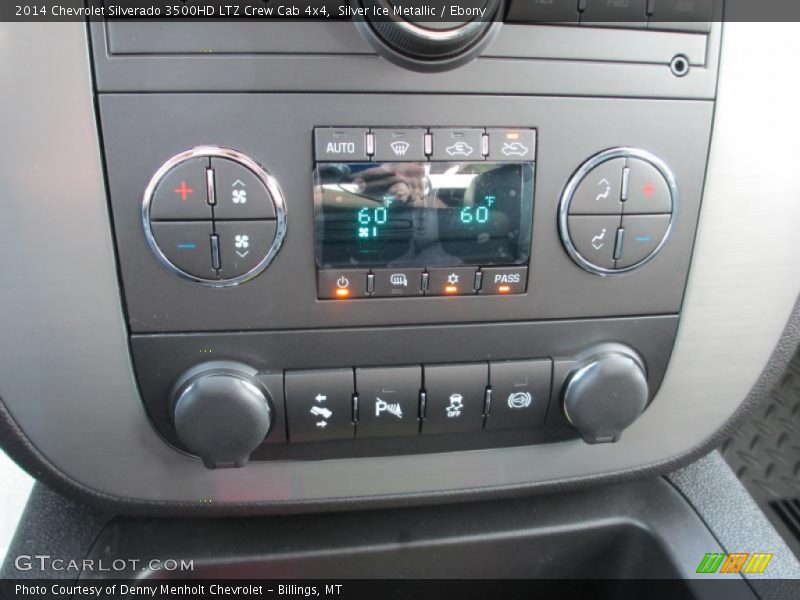 Silver Ice Metallic / Ebony 2014 Chevrolet Silverado 3500HD LTZ Crew Cab 4x4