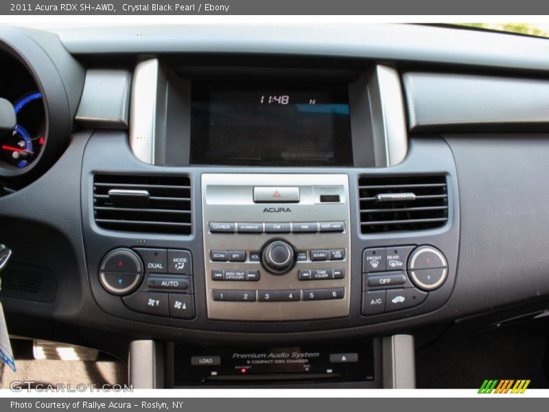 Crystal Black Pearl / Ebony 2011 Acura RDX SH-AWD