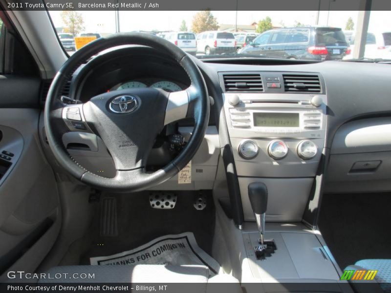 Barcelona Red Metallic / Ash 2011 Toyota Camry SE