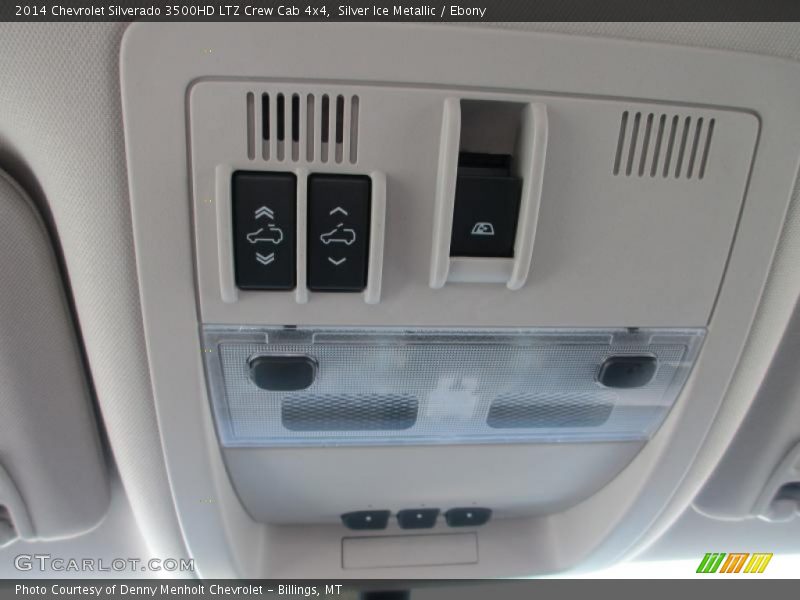 Silver Ice Metallic / Ebony 2014 Chevrolet Silverado 3500HD LTZ Crew Cab 4x4