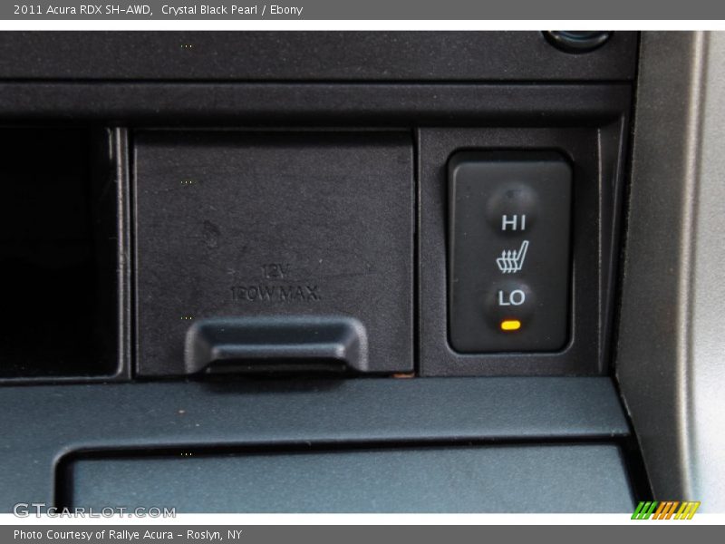 Crystal Black Pearl / Ebony 2011 Acura RDX SH-AWD