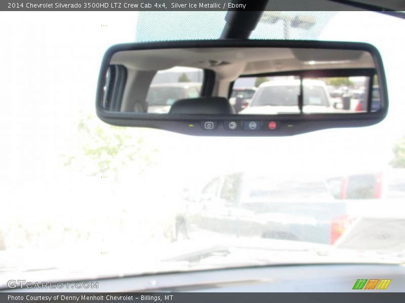 Silver Ice Metallic / Ebony 2014 Chevrolet Silverado 3500HD LTZ Crew Cab 4x4