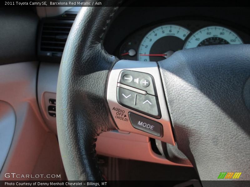 Barcelona Red Metallic / Ash 2011 Toyota Camry SE