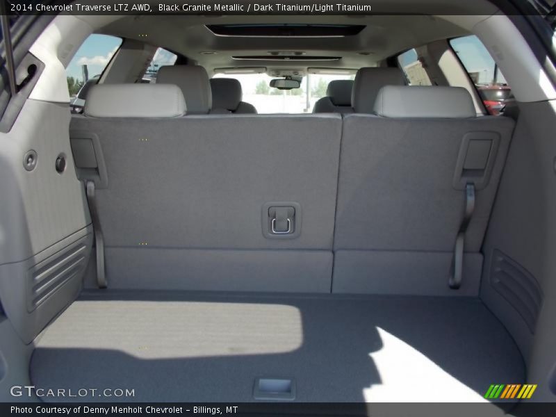 Black Granite Metallic / Dark Titanium/Light Titanium 2014 Chevrolet Traverse LTZ AWD