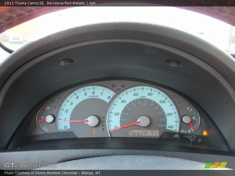Barcelona Red Metallic / Ash 2011 Toyota Camry SE