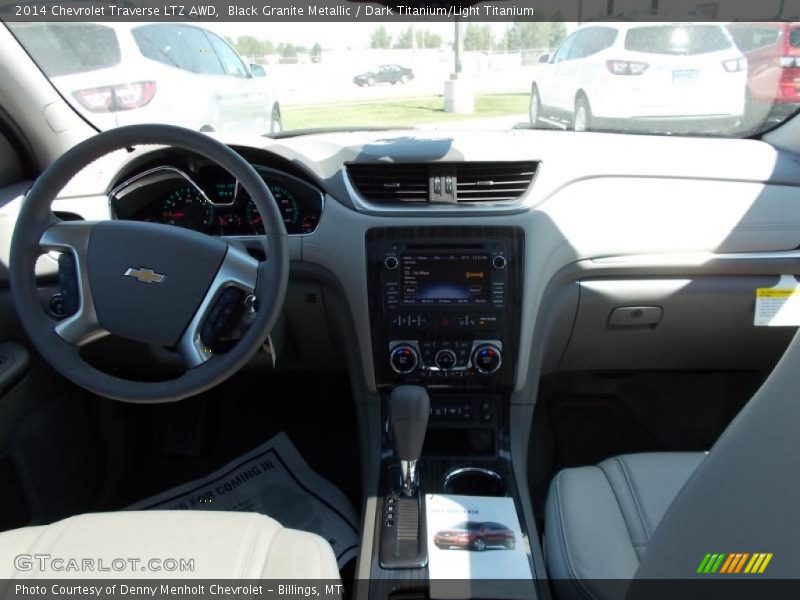 Black Granite Metallic / Dark Titanium/Light Titanium 2014 Chevrolet Traverse LTZ AWD
