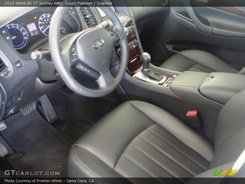 Liquid Platinum / Graphite 2013 Infiniti EX 37 Journey AWD