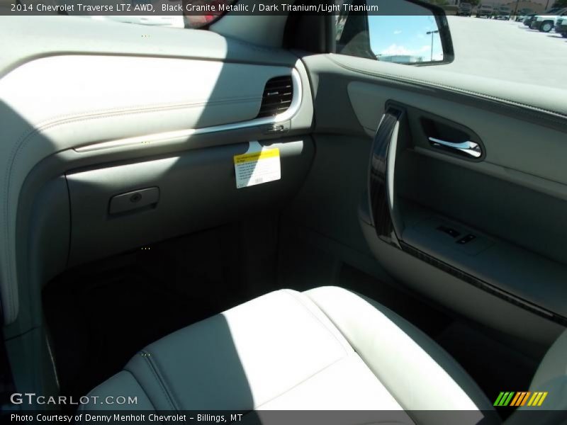 Black Granite Metallic / Dark Titanium/Light Titanium 2014 Chevrolet Traverse LTZ AWD